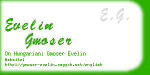 evelin gmoser business card